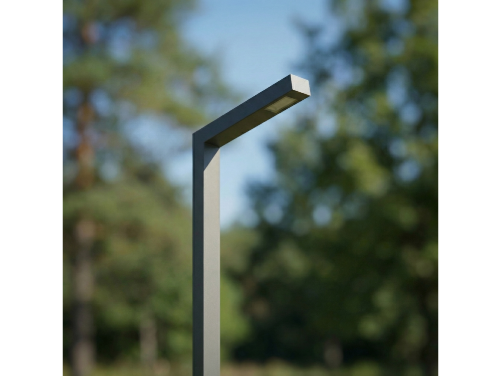 Amsterdam CRI 80 IP65 IK10 Aluminum Pole Type LED Lighting Fixture