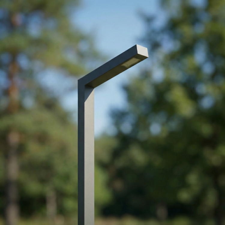 Amsterdam CRI 80 IP65 IK10 Aluminum Pole Type LED Lighting Fixture