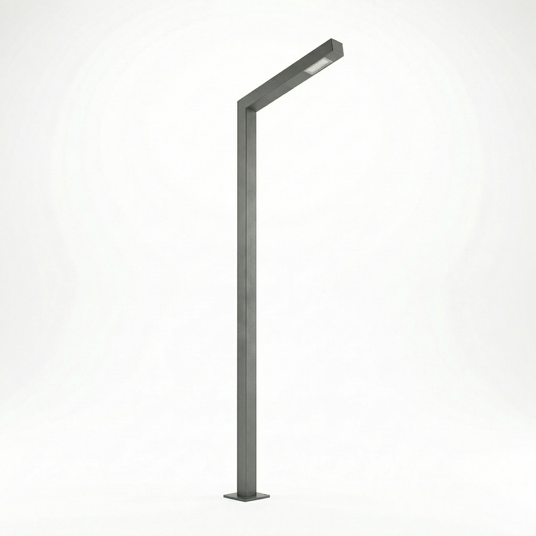 Amsterdam CRI 80 IP65 IK10 Aluminum Pole Type LED Lighting Fixture