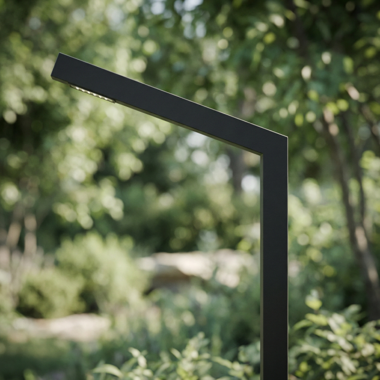 Lyon CRI 80 IP65 IK10 Pole Type LED Lighting Fixture