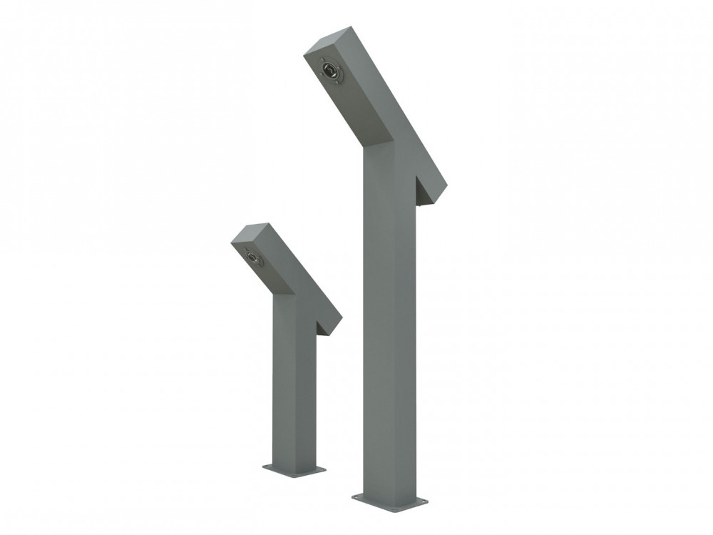 Rome 15W – 30W IP67 Aluminum Bollard LED Luminaire for garden and landscape lighting