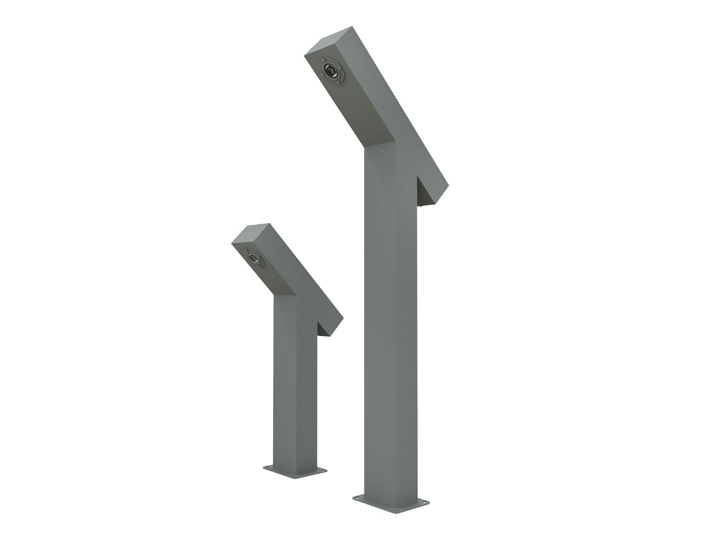 Rome 15W – 30W IP67 Aluminum Bollard LED Luminaire for garden and landscape lighting