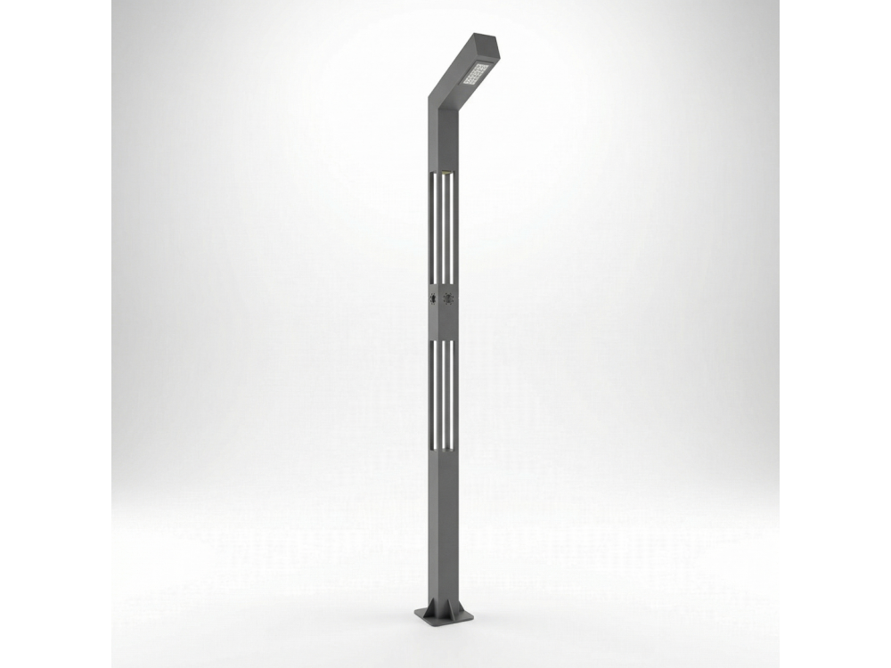 Sevilla direk tipi CRI 80 IP65 IK10 alüminyum galvaniz çelik LED aydınlatma armatürü