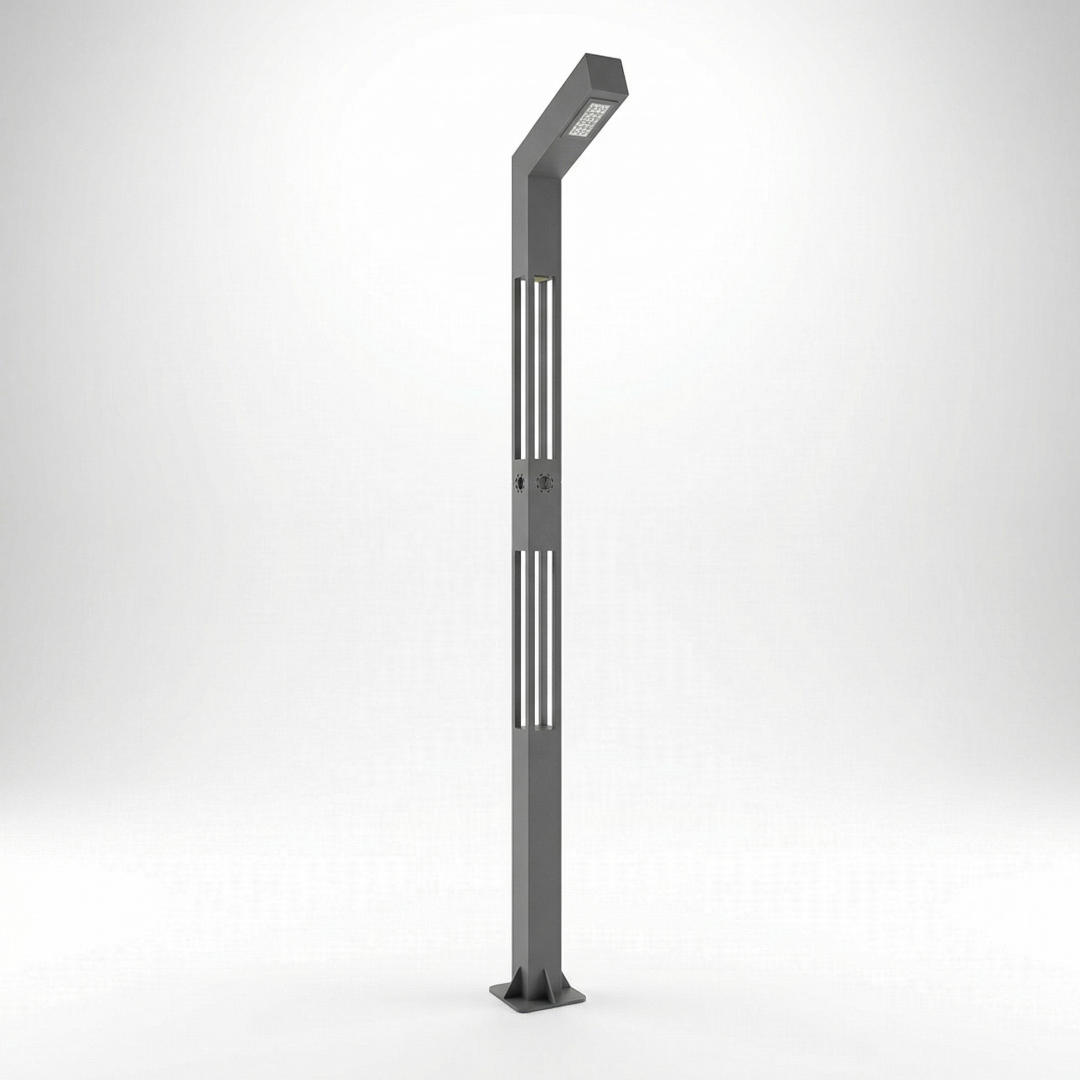 Sevilla direk tipi CRI 80 IP65 IK10 alüminyum galvaniz çelik LED aydınlatma armatürü