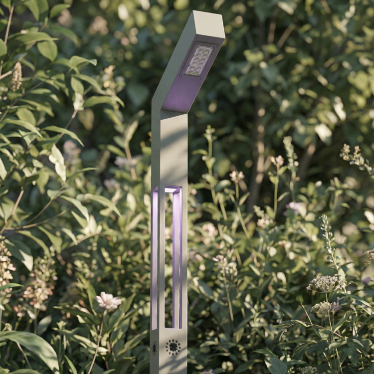 Sevilla CRI 80 IP65 IK10 Pole Type LED Lighting Fixture