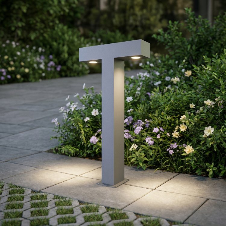 Tulsa 15W – 30W CRI 80 Anti Glare IP67 Alüminyum LED Bollard Armatür