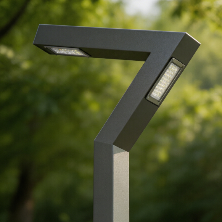 Berlin CRI 80 IP65 IK10 Pole Type LED Lighting Fixture