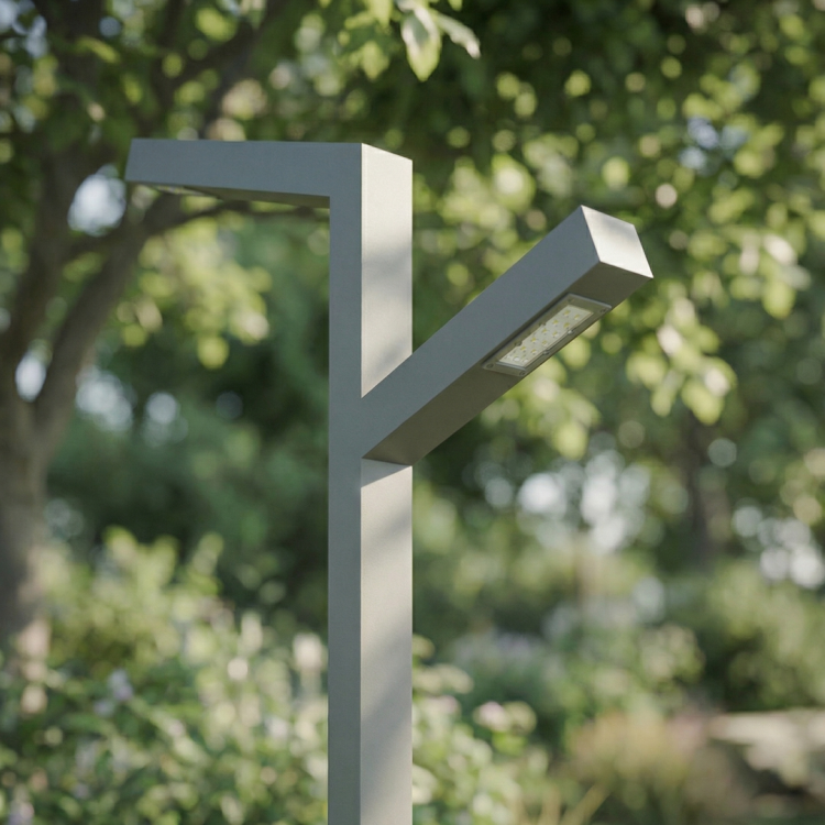 Thessaloniki CRI 80 IP65 IK10 Pole Type LED Lighting Fixture